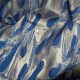 Blue comet brocade jacquard fabric - Image 6