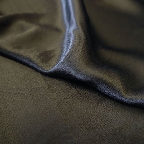 1104-Viscose satin #2 Black - Image 2