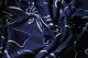 Face on navy jacquard light coating - Image 2