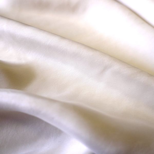 1180-Sanded Cupro viscose twill - Ivory white - Image 7